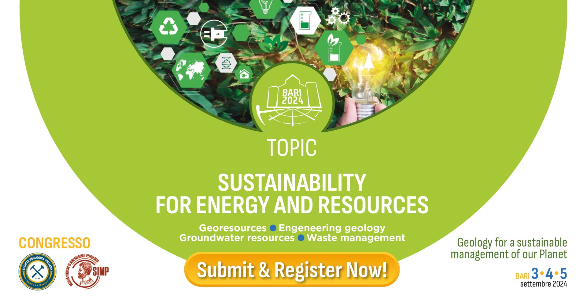 Sustainability for energy and resources