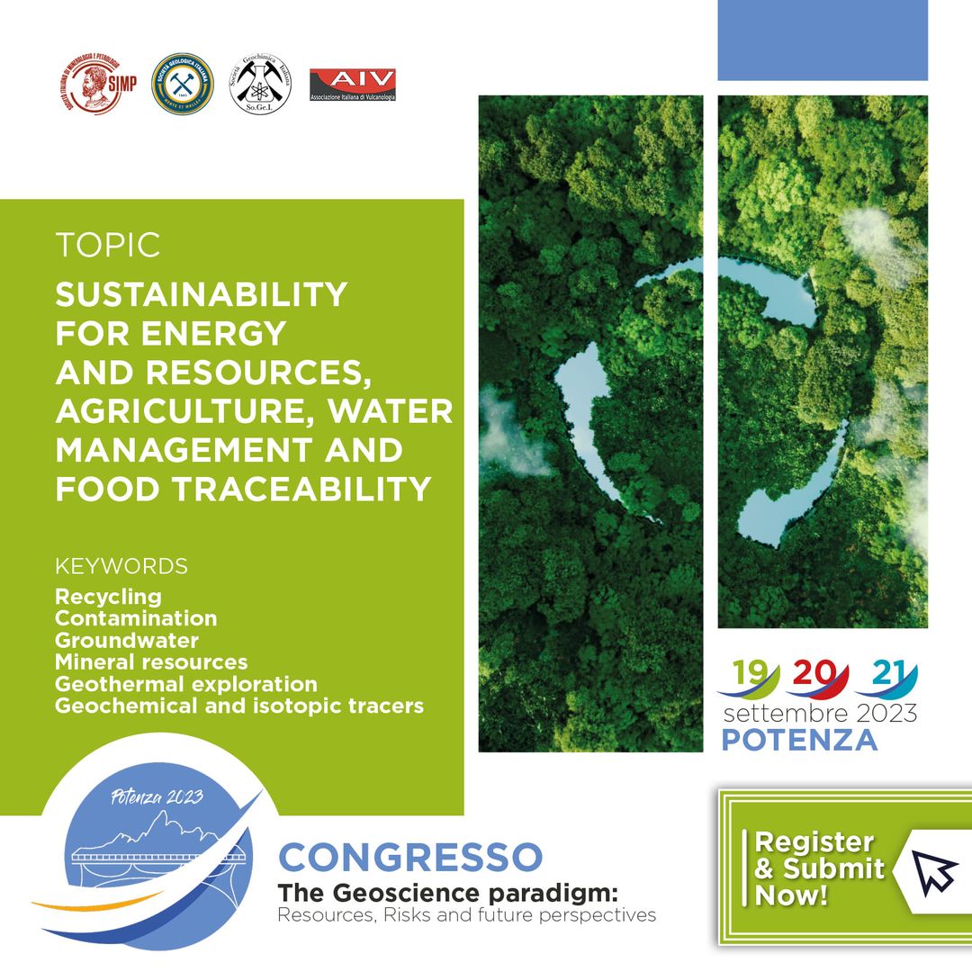 Sustainability for energy and resources, agriculture, water management and food traceability