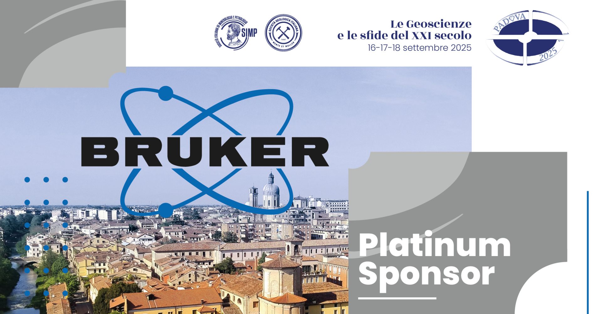 Platinum sponsor Bruker