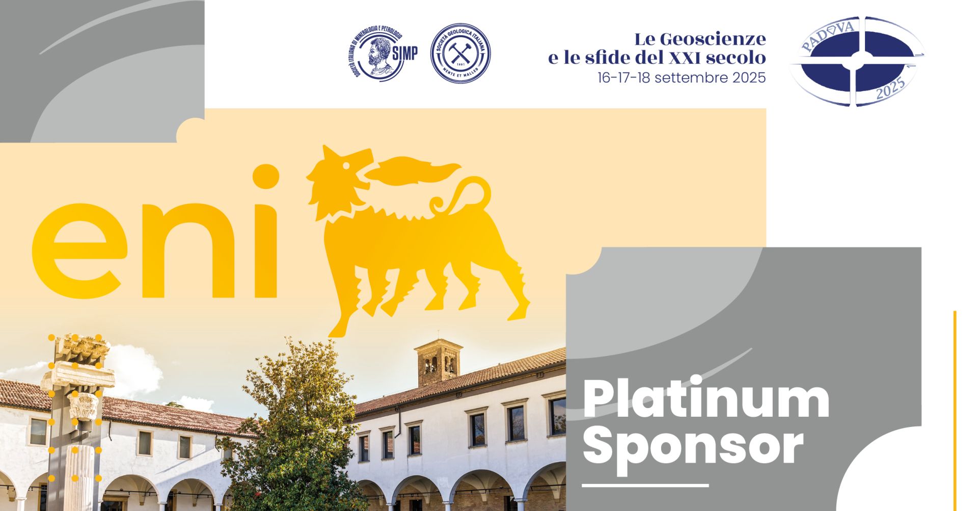 Platinum sponsor Eni