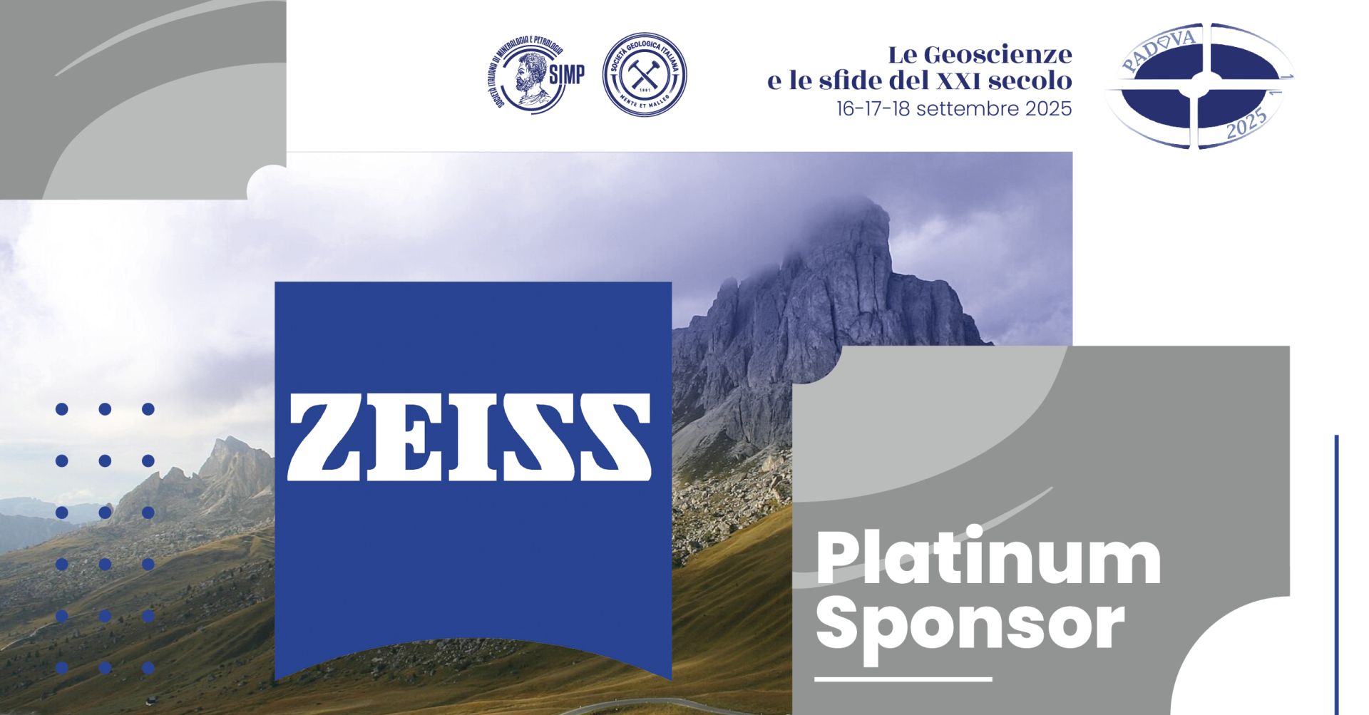Platinum sponsor Zeiss