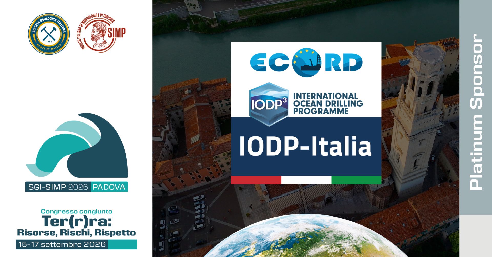 Platinum sponsor ECORD-IODP