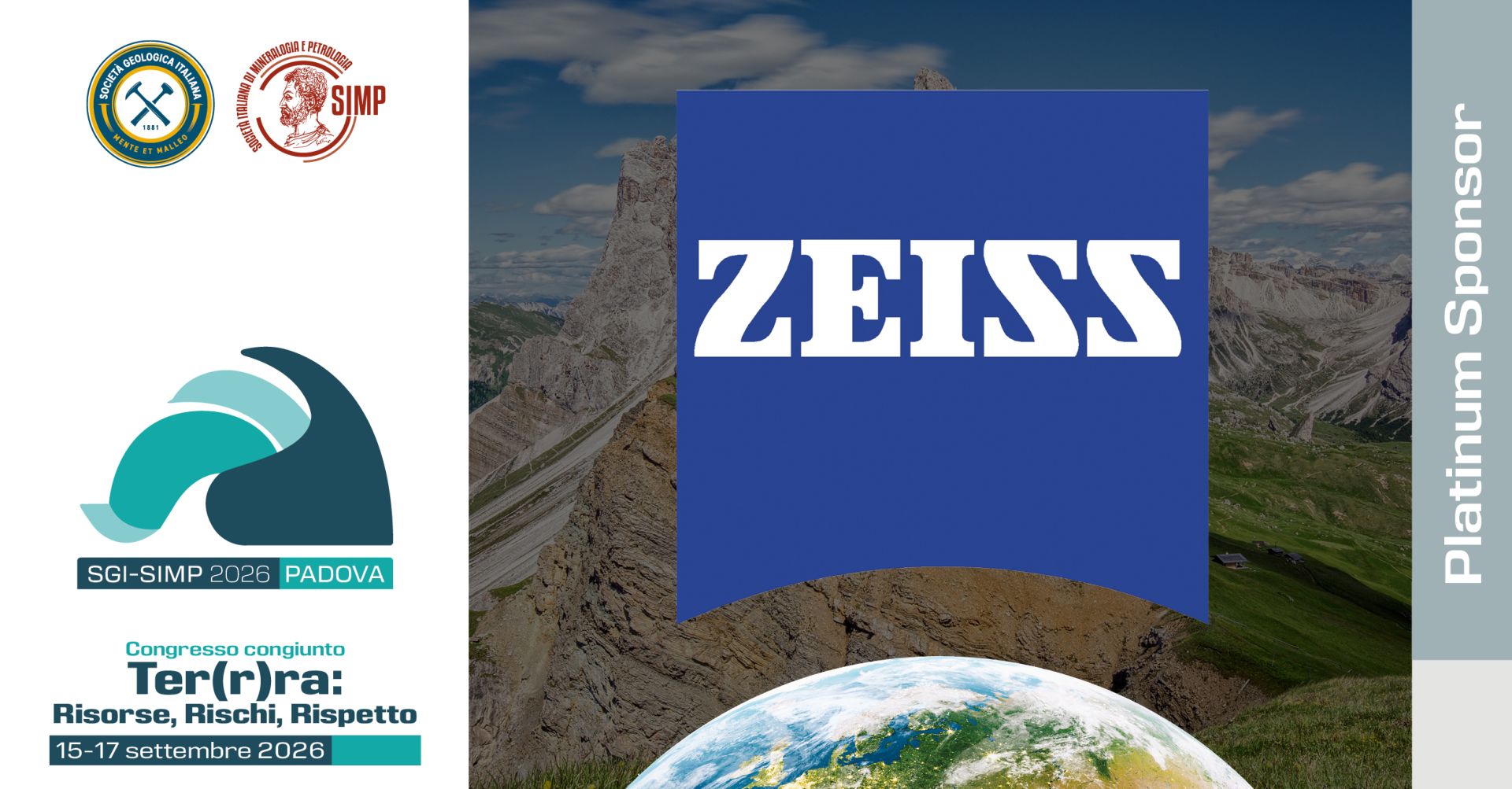 Platinum sponsor Zeiss